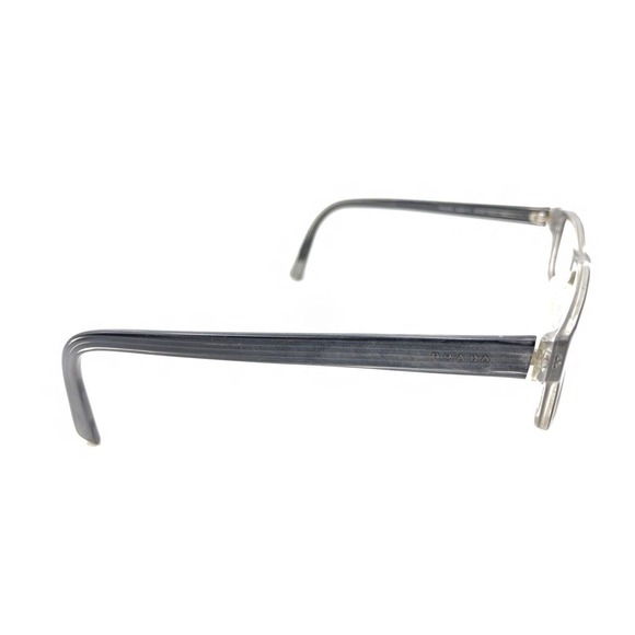 Prada VPR 07E 6AW-1O1 Black Gray Eyeglasses Frames 54-14 140 Italy Designer - Picture 4 of 12